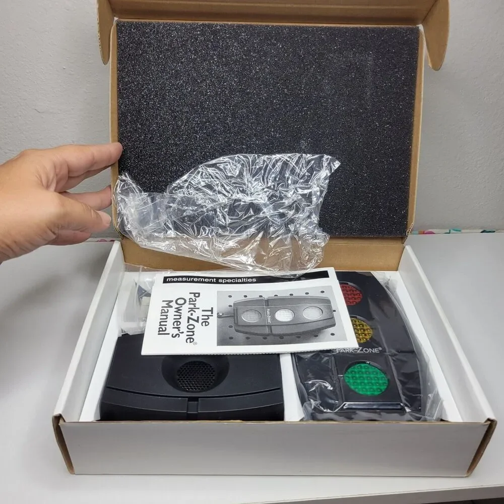 Park Zone Model No. PZ-1100 Precision Parking Ultrasonic Sensor Assist with Box